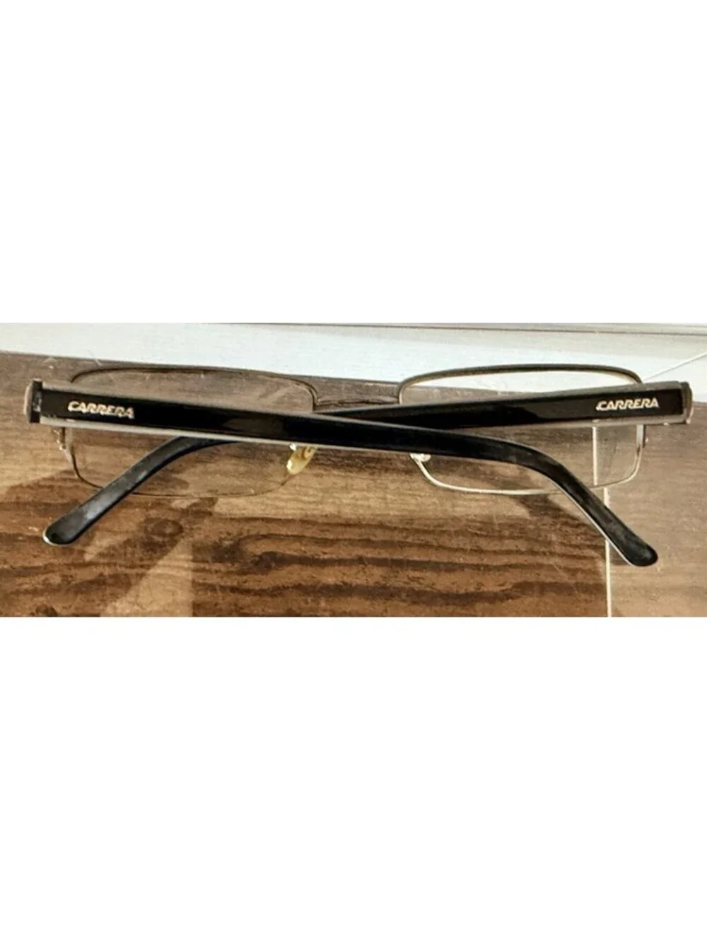 CARRERA CA7560 1P4 Eyeglasses Frames Only 52-18-140 Gunmetal Silver Rectangle